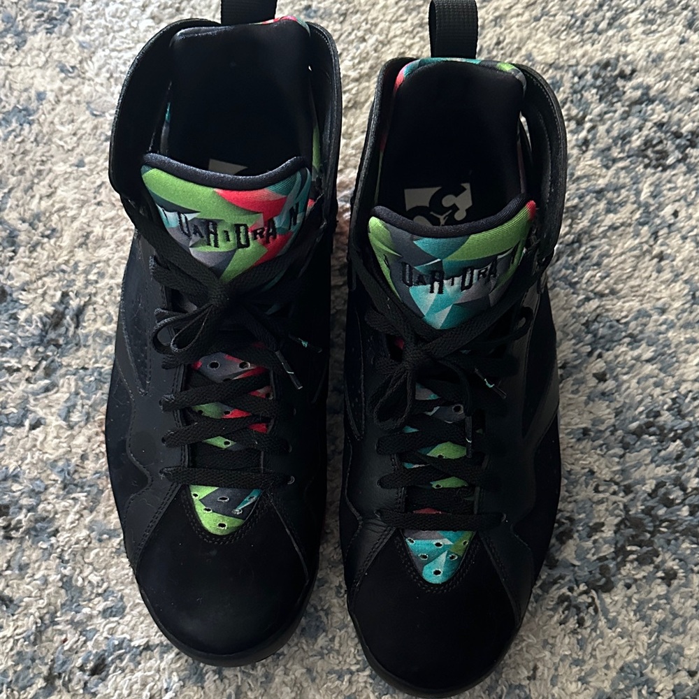 Jordan Brazilian Night 30th Anniversary/ Black Multicolor High-Top Sneakers